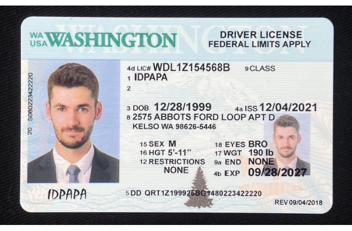 Washington Card