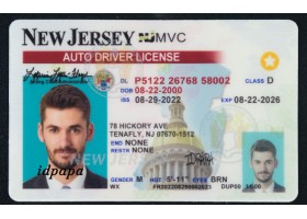 New Jersey Card