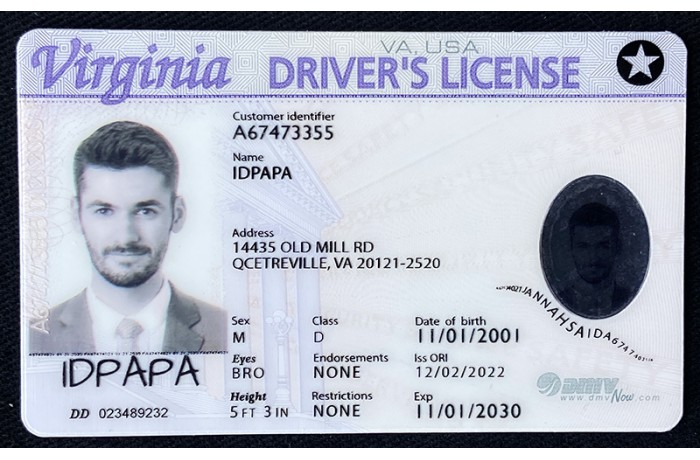 Virginia Card